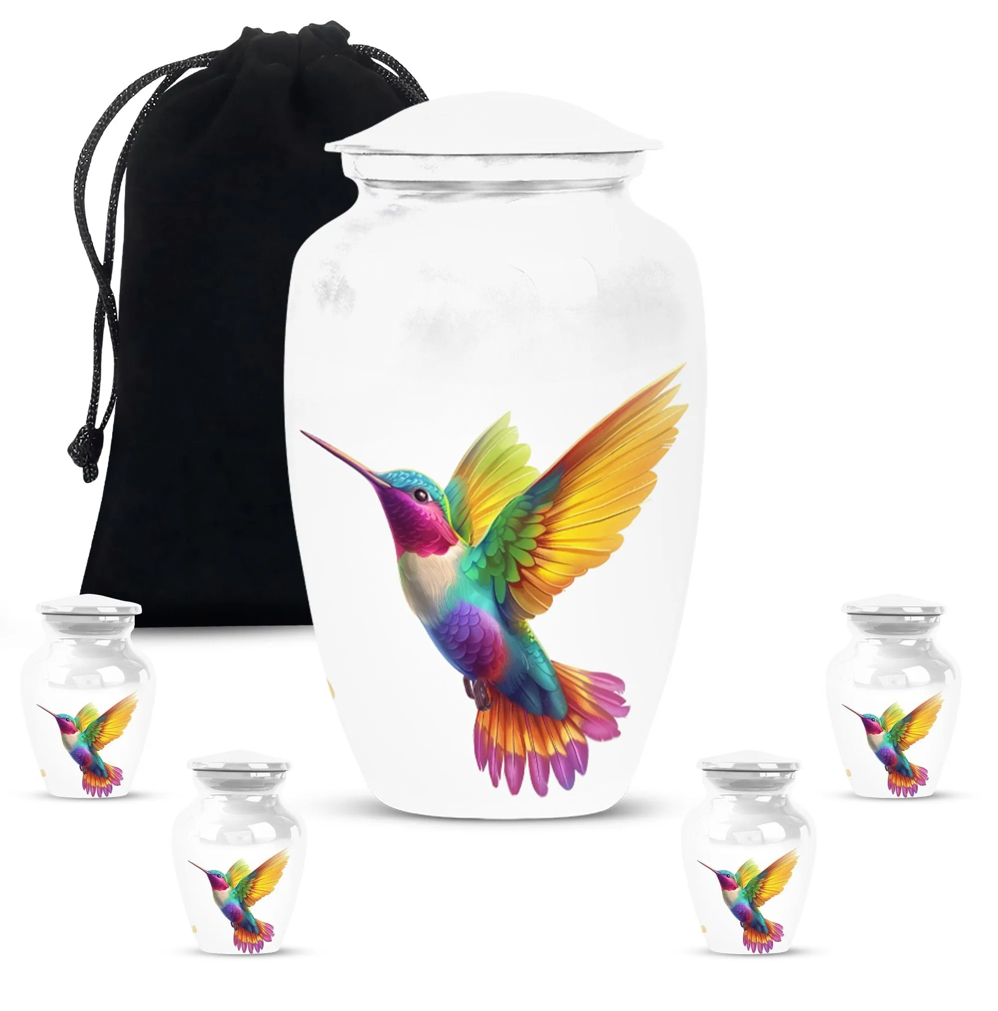 Hummingbird Cremation Urn - Elegantly Crafted, Peaceful Rest