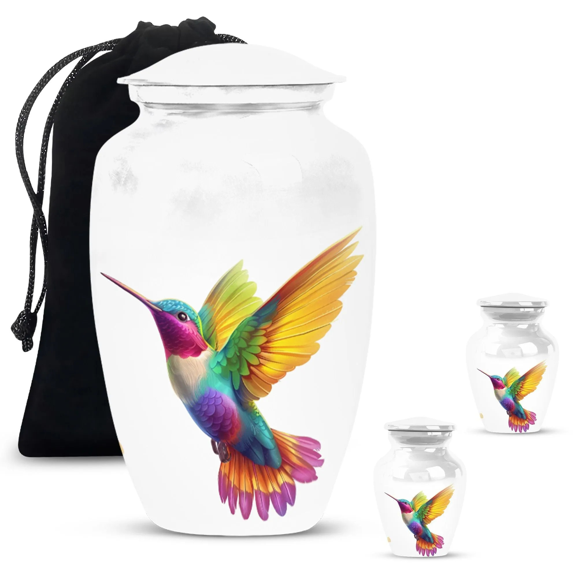 Hummingbird Cremation Urn - Elegantly Crafted, Peaceful Rest