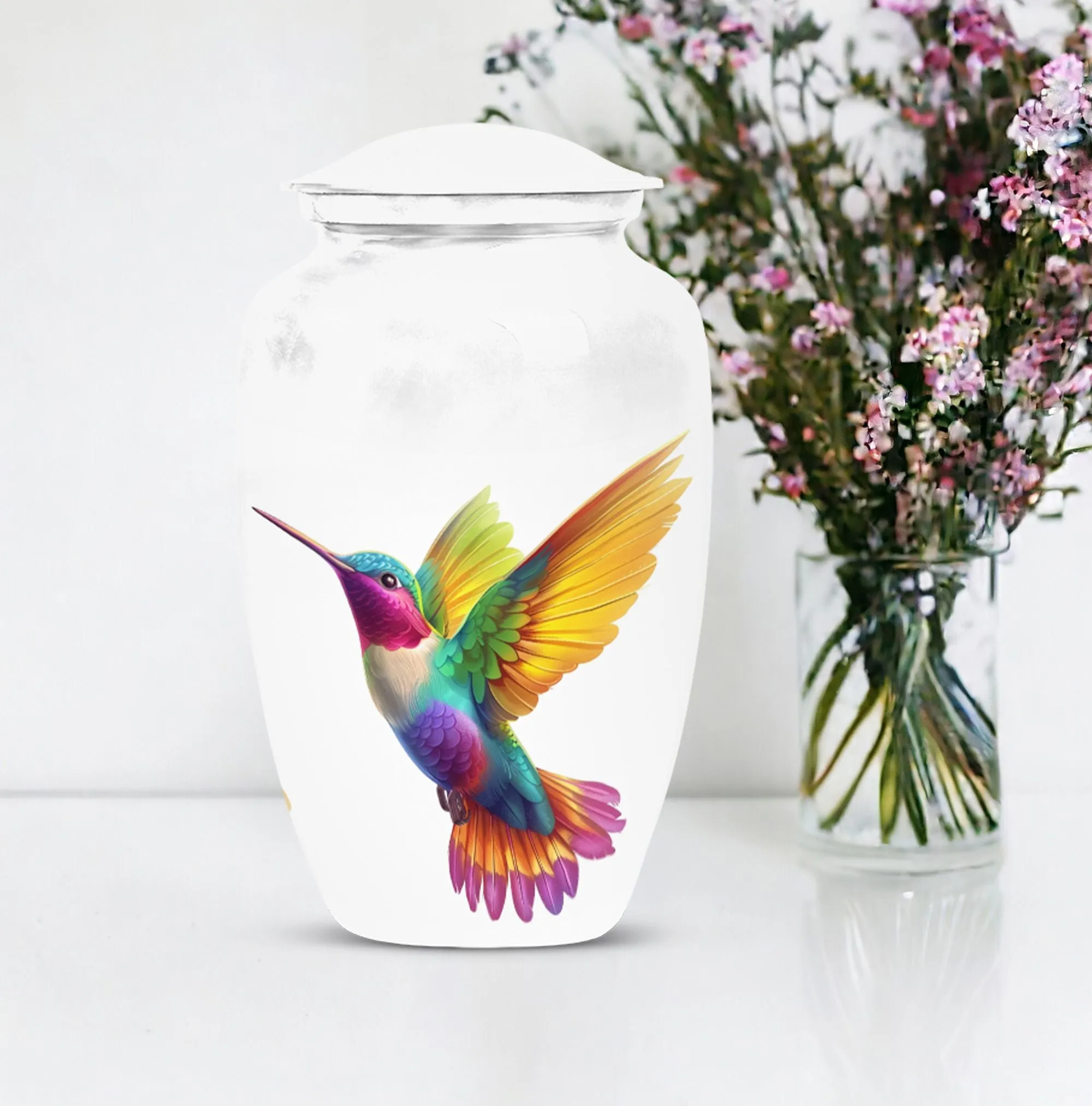 Hummingbird Cremation Urn - Elegantly Crafted, Peaceful Rest