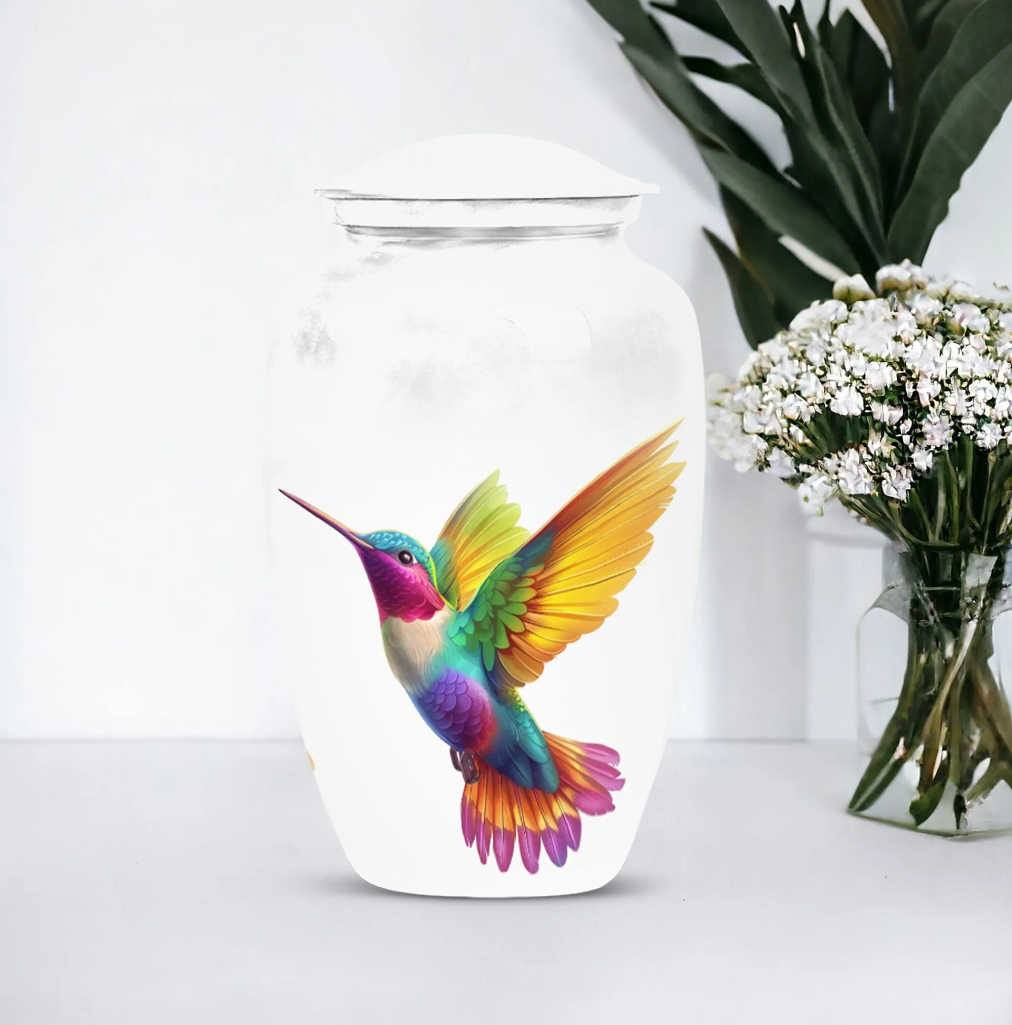 Hummingbird Cremation Urn - Elegantly Crafted, Peaceful Rest