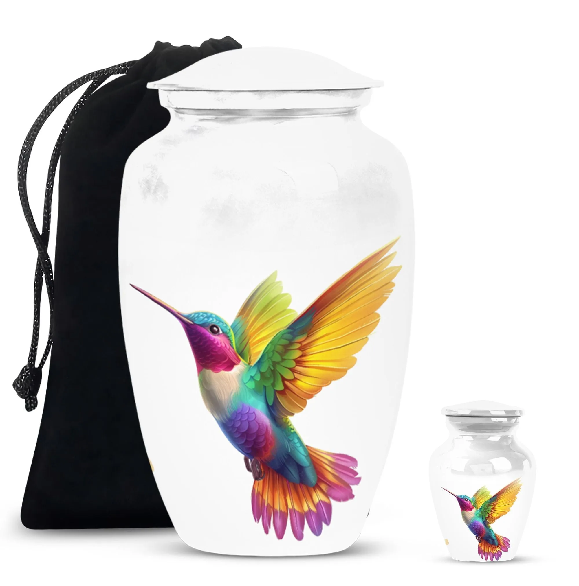 Hummingbird Cremation Urn - Elegantly Crafted, Peaceful Rest