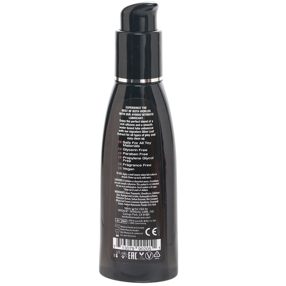 Hybrid Water & Silicone Lubricant in 120ml/4oz