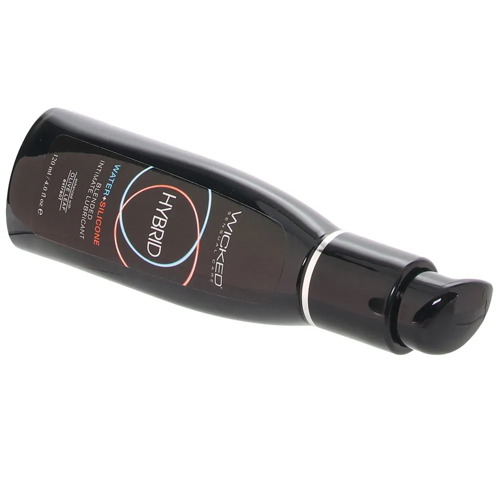 Hybrid Water & Silicone Lubricant in 120ml/4oz