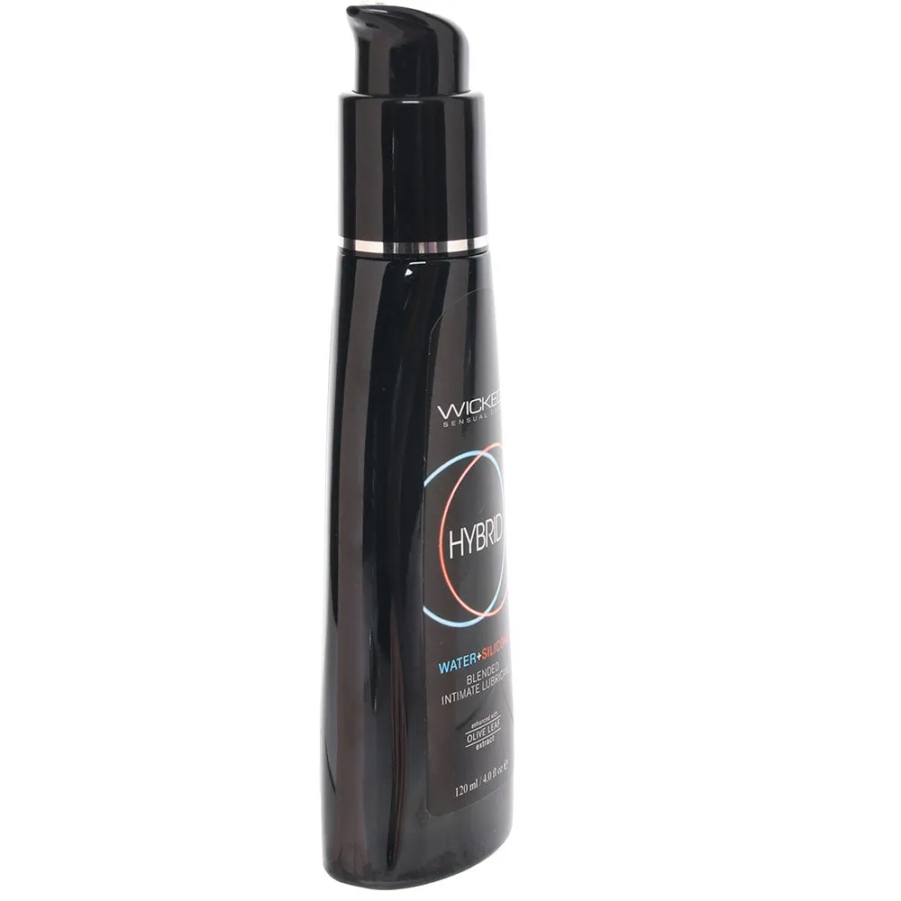 Hybrid Water & Silicone Lubricant in 120ml/4oz