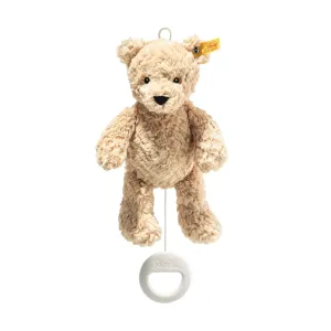 Jimmy Teddy Bear Musical Pull Toy -10"
