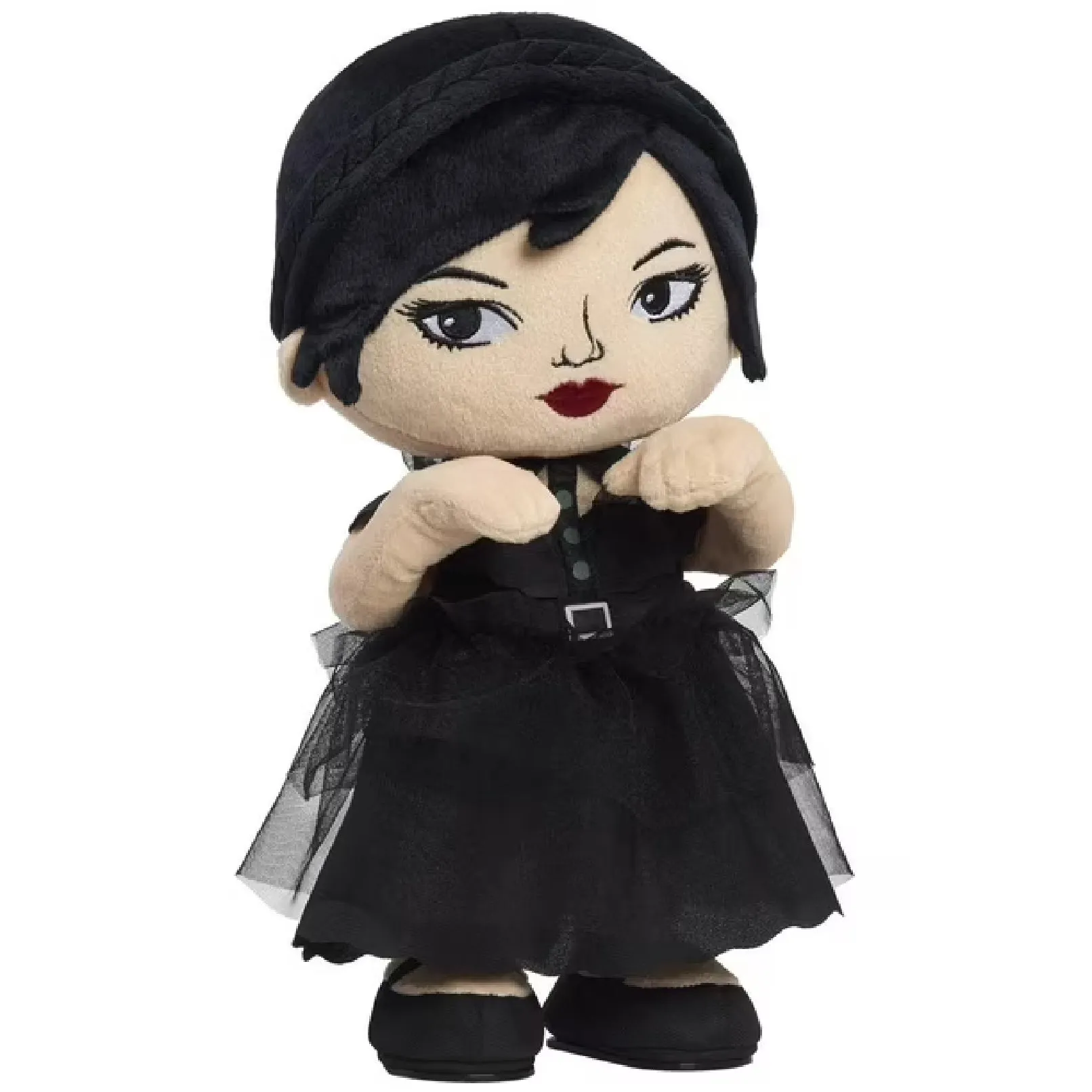 Just Play 41098 Wednesday Dancing Plush Doll with Music, 12.5-inches