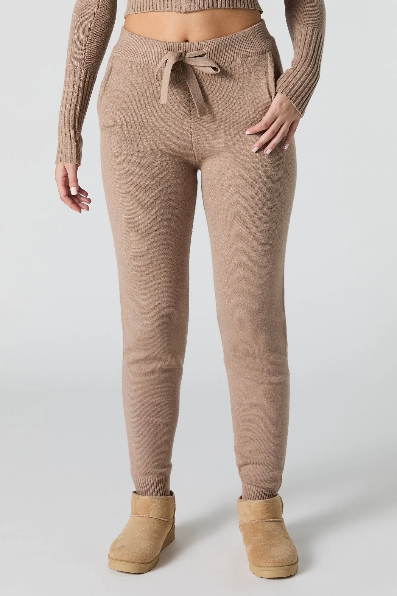 Knit Drawstring Jogger