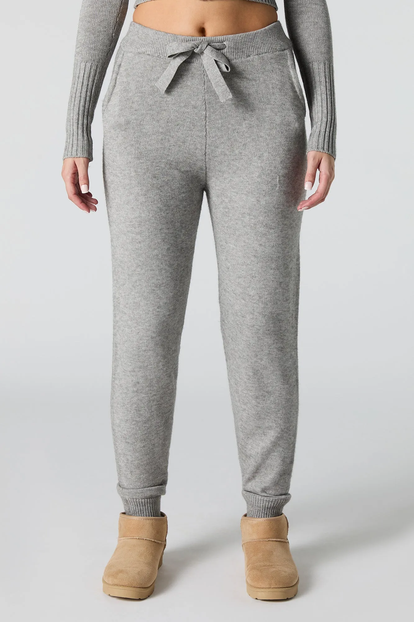 Knit Drawstring Jogger