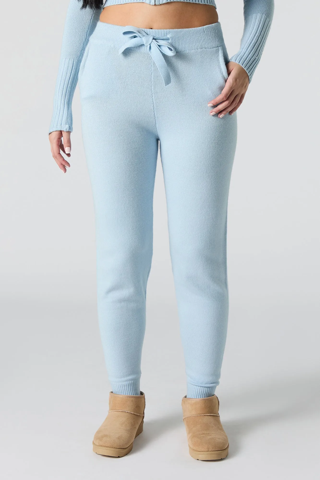 Knit Drawstring Jogger
