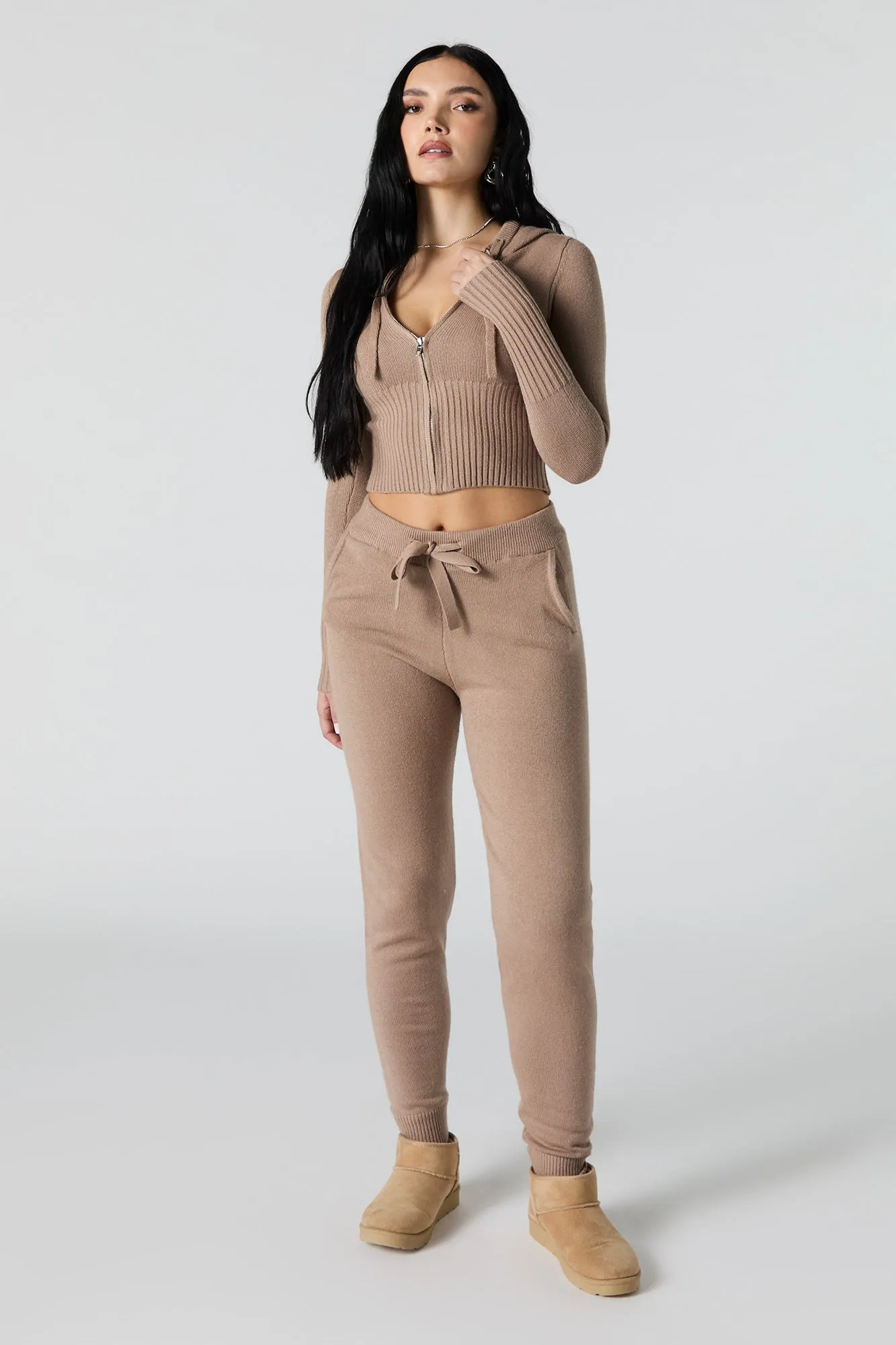 Knit Drawstring Jogger