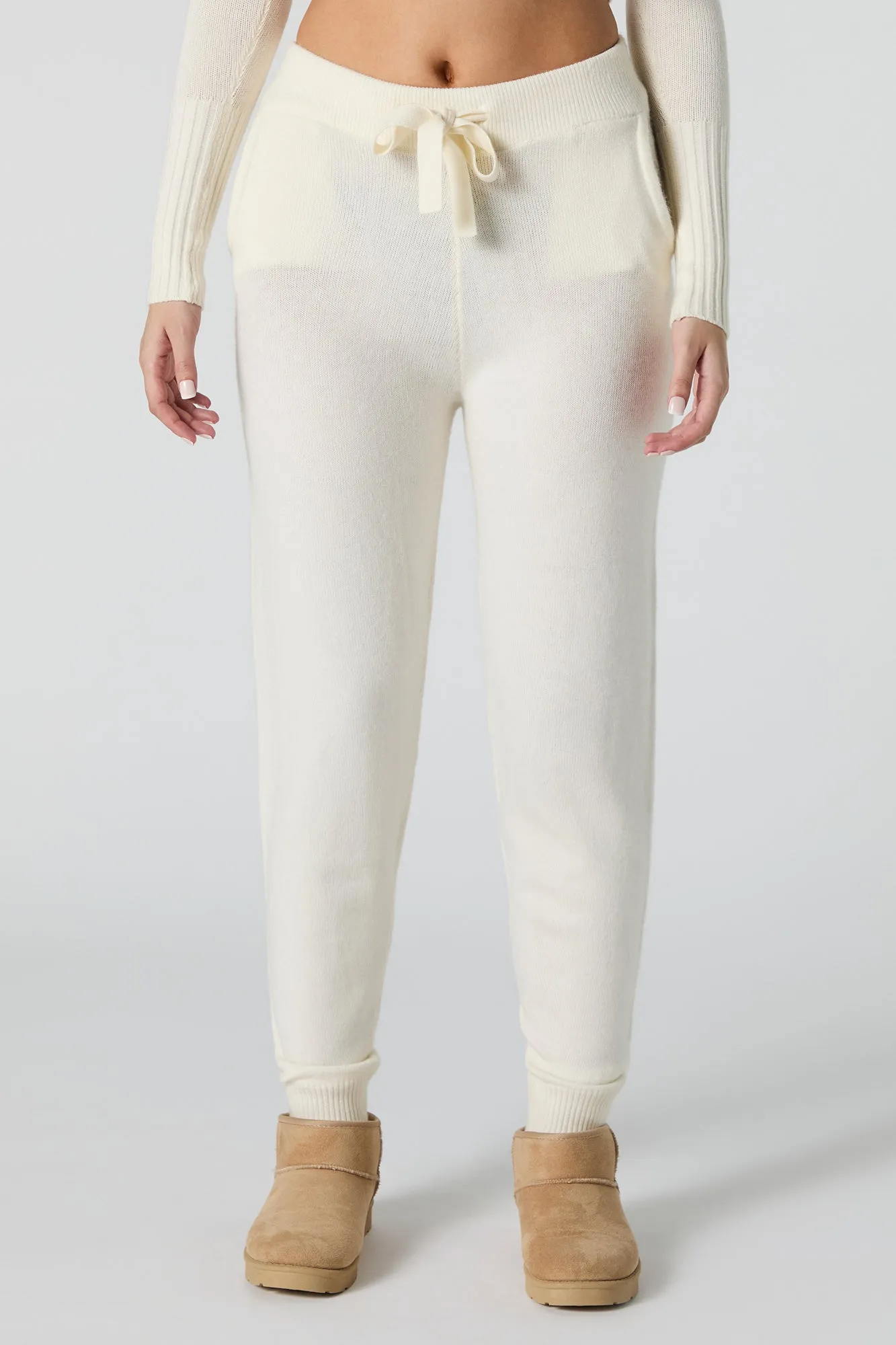 Knit Drawstring Jogger
