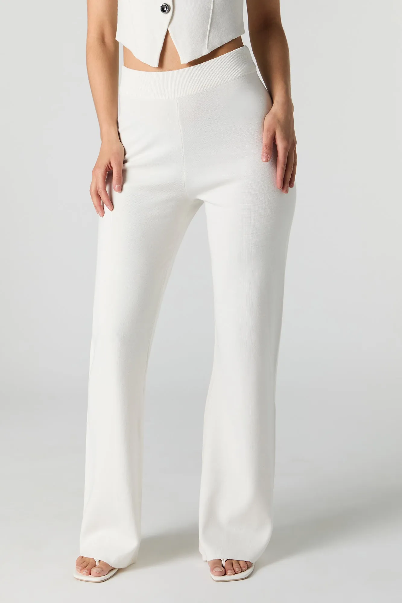 Knit Wide Leg Pant