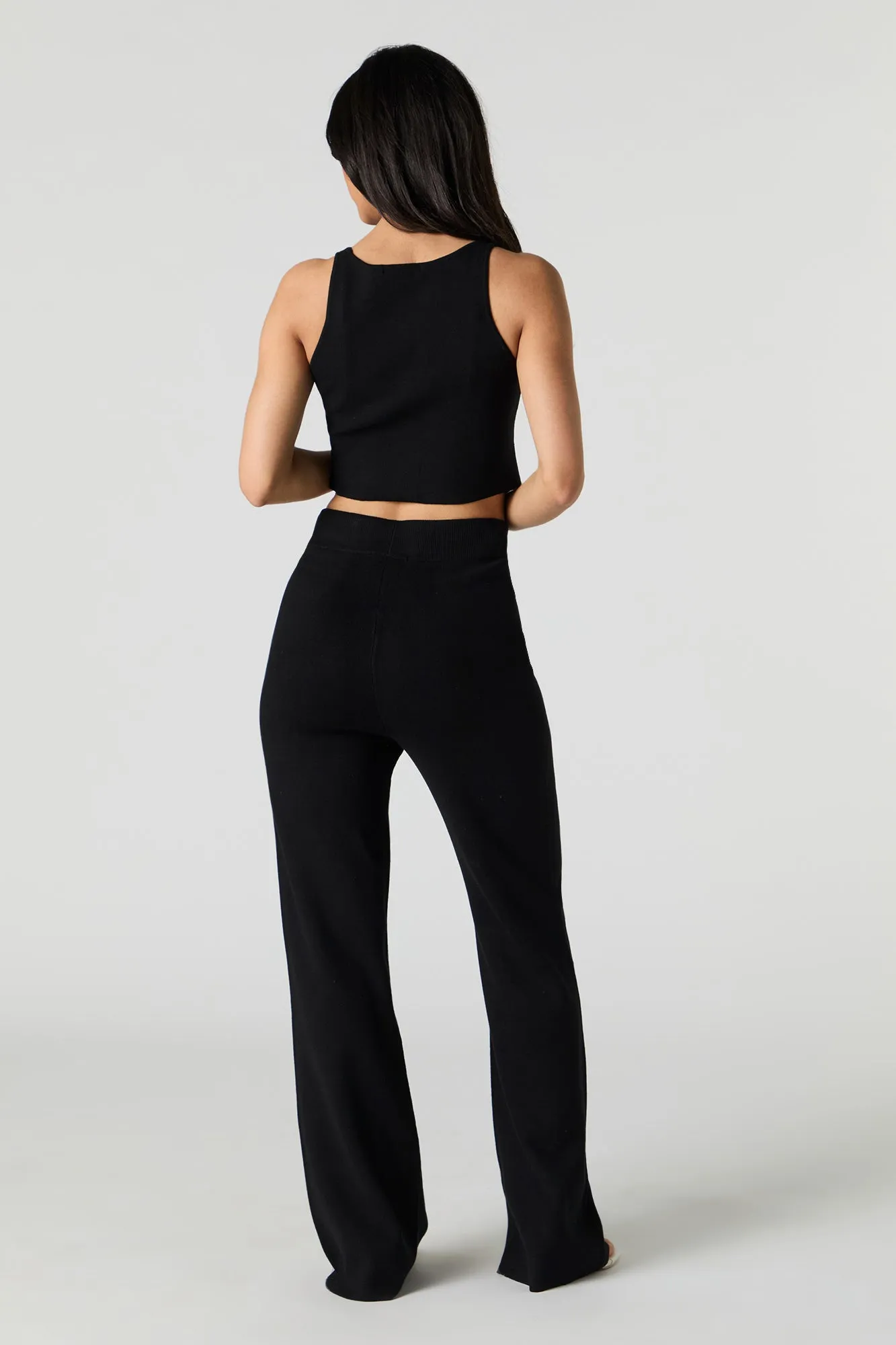 Knit Wide Leg Pant