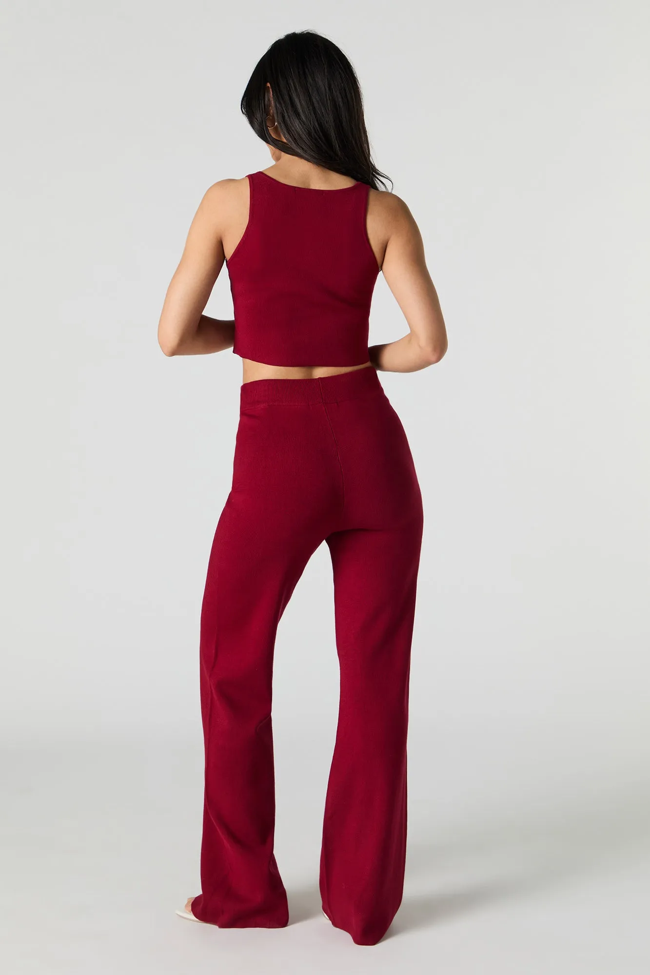 Knit Wide Leg Pant