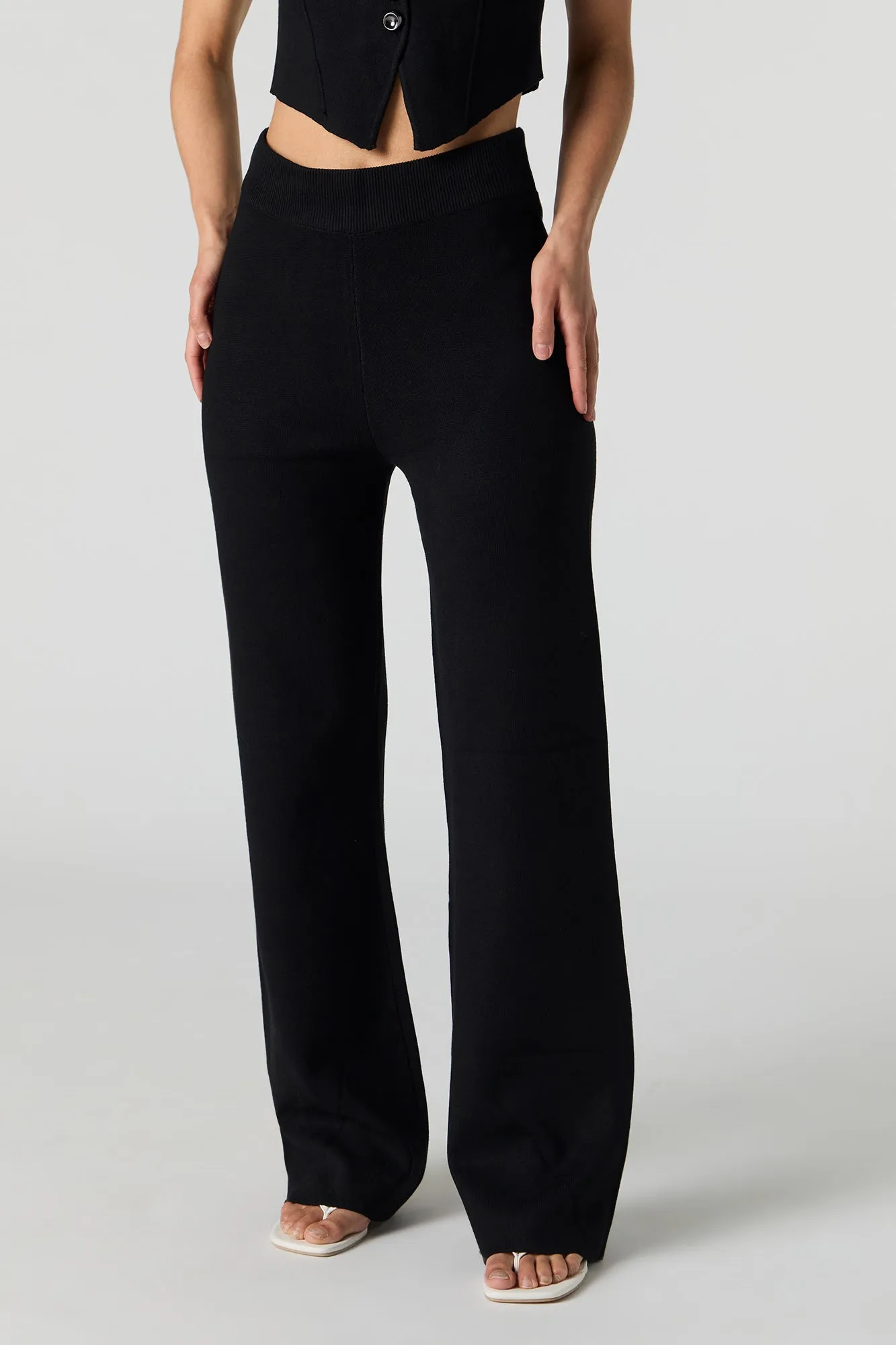 Knit Wide Leg Pant