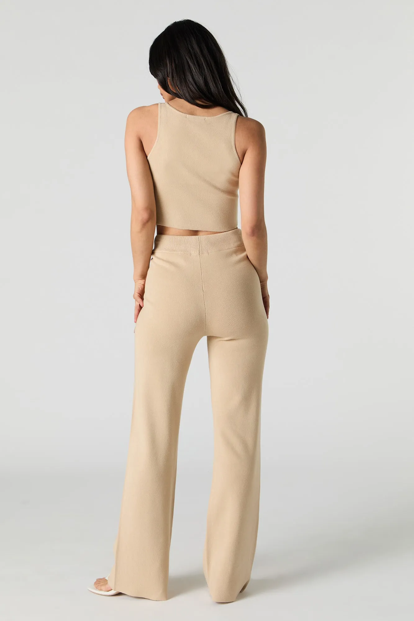Knit Wide Leg Pant