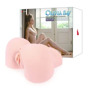 Kokos - Olivia Say Realistic Peferct Hip Masturbator (Beige)