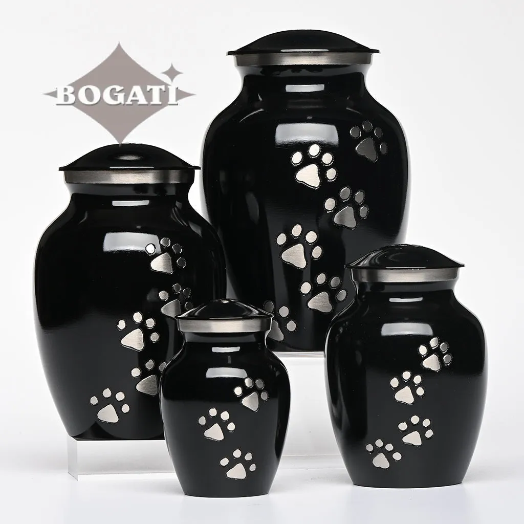 LARGE Brass Pet Urn - "Paws to Heaven"