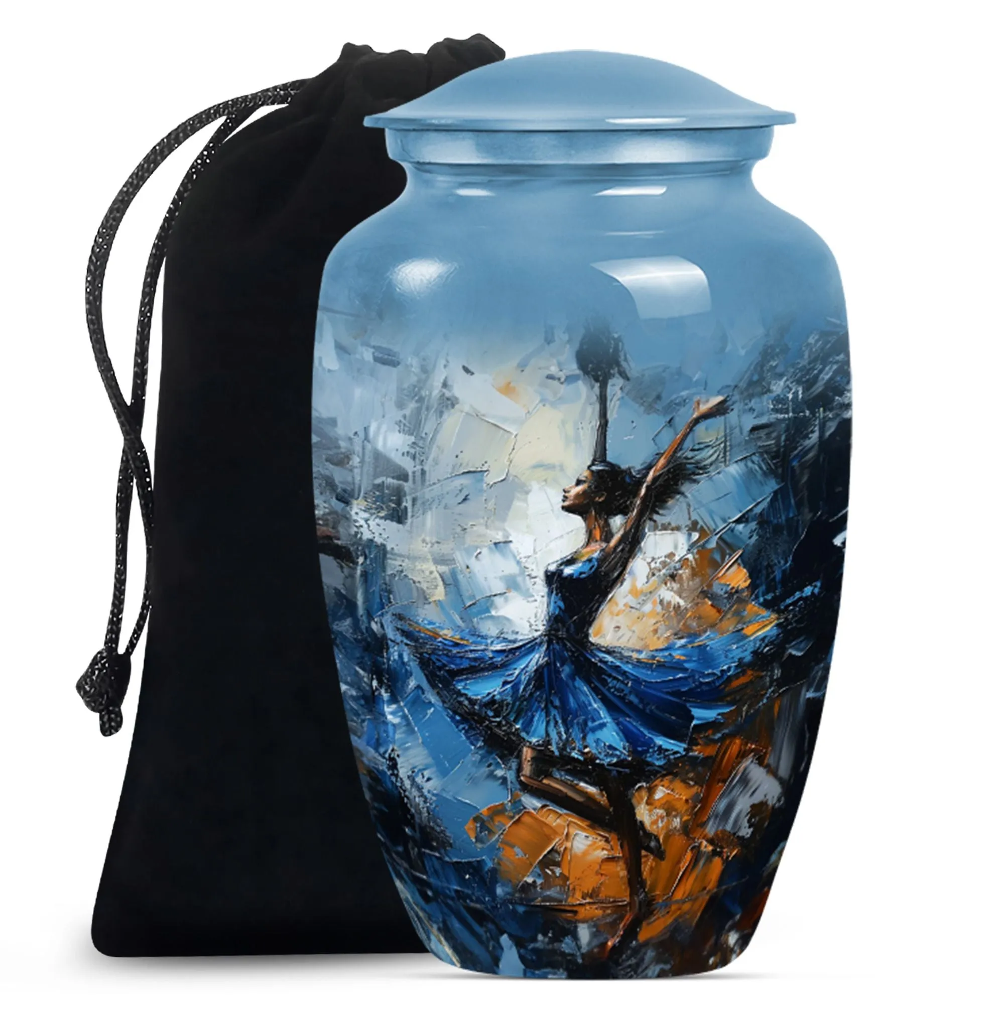Large Capacity Burial Urn for an Honourable Farewell