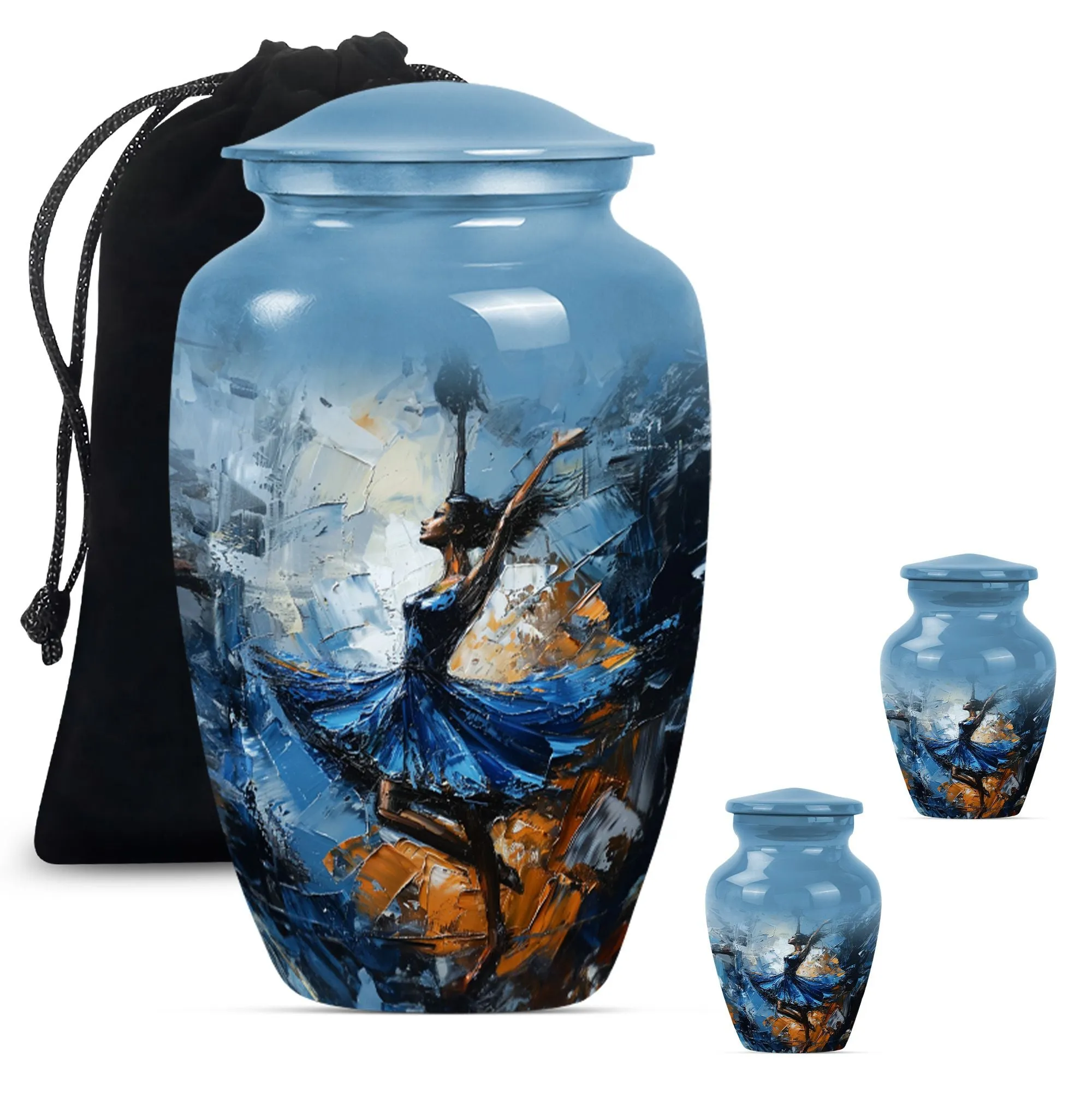 Large Capacity Burial Urn for an Honourable Farewell
