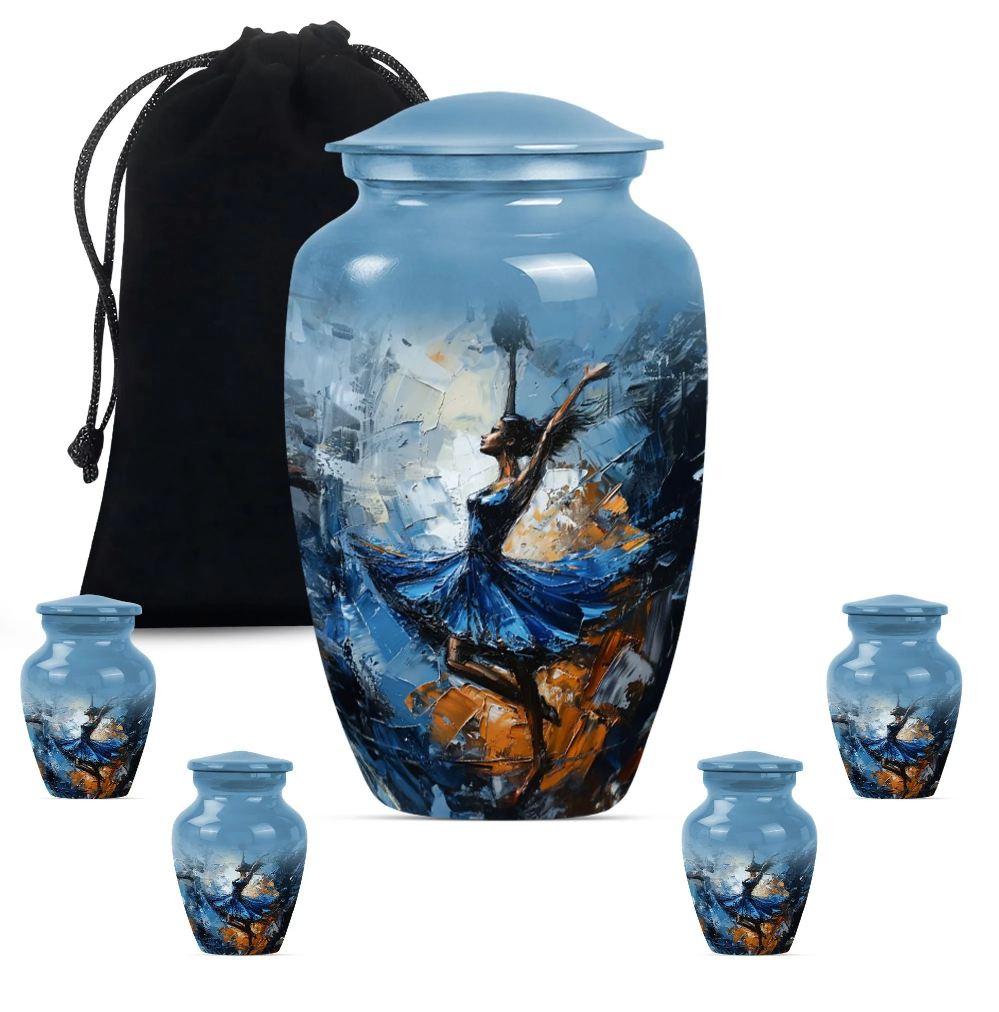 Large Capacity Burial Urn for an Honourable Farewell