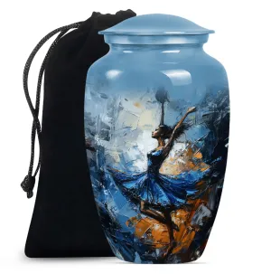 Large Capacity Burial Urn for an Honourable Farewell