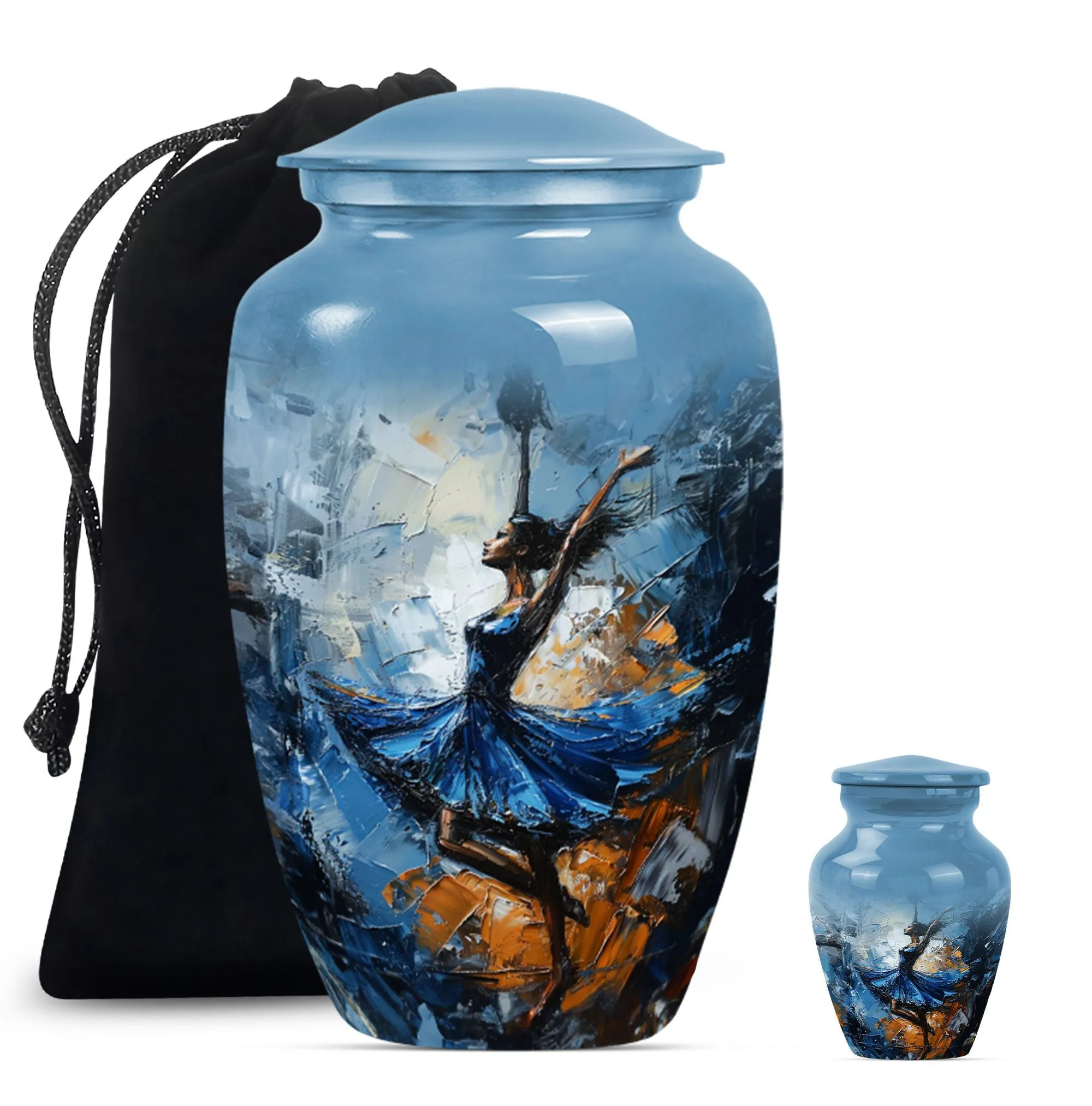 Large Capacity Burial Urn for an Honourable Farewell