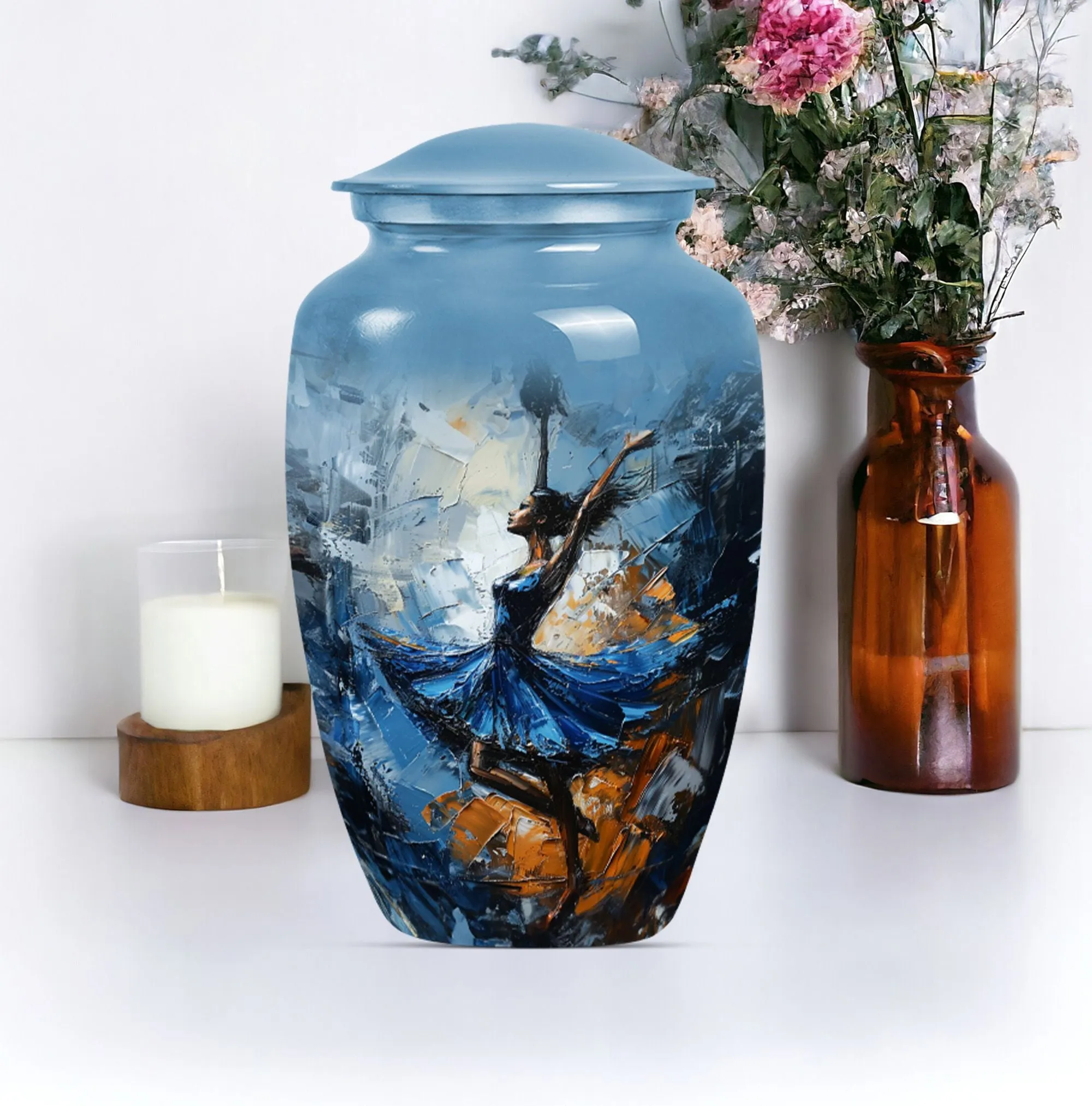 Large Capacity Burial Urn for an Honourable Farewell