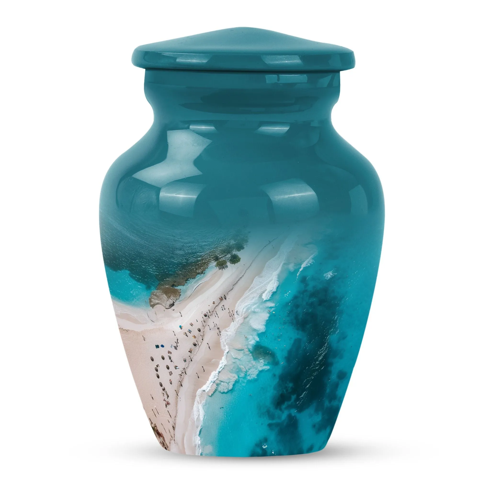 Lasting Tribute Beach Urn - Cherished Cremation Urn for Women