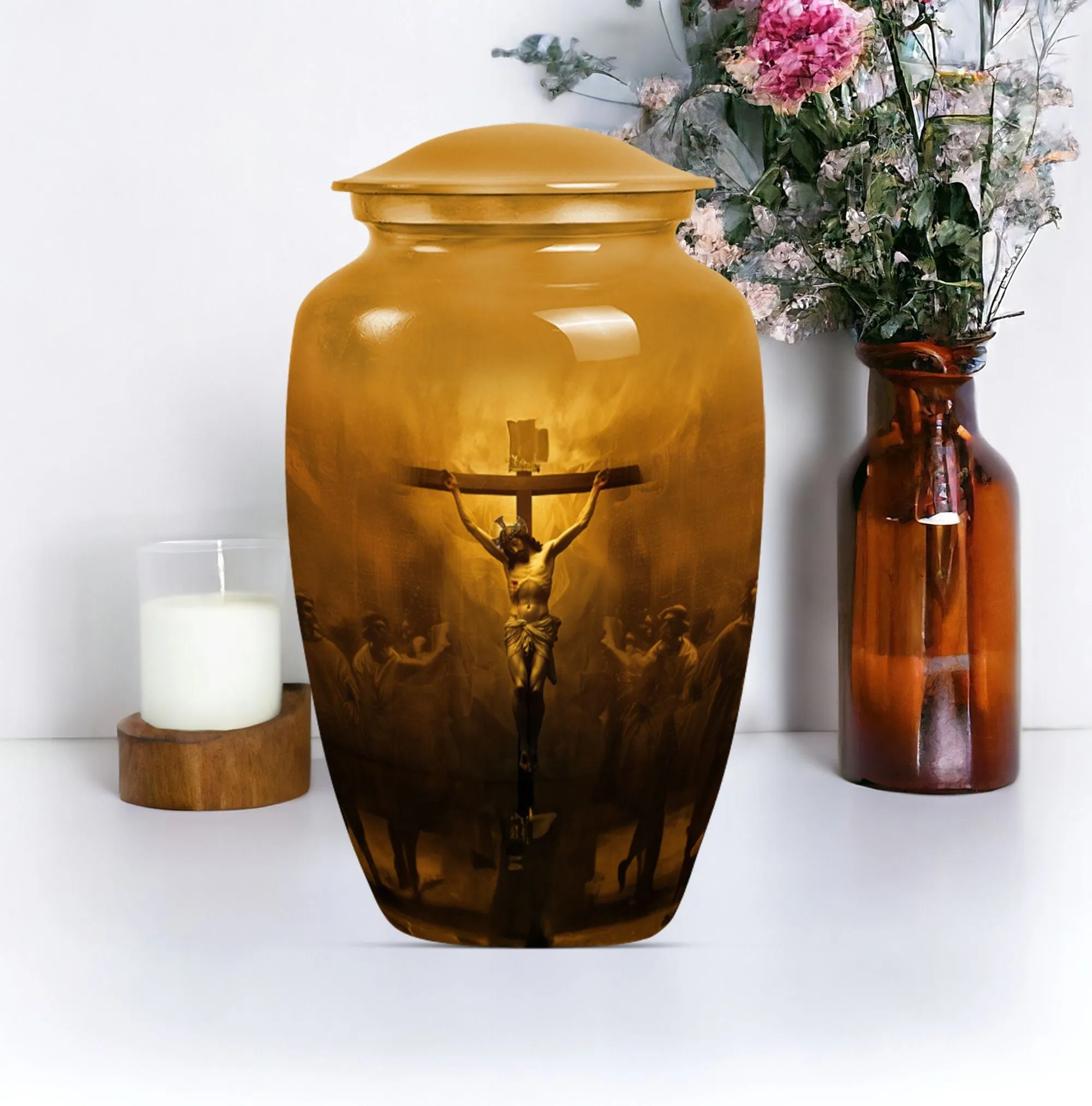 Lasting Tribute Jesus Urn - A Touching Solace Memorial Urn