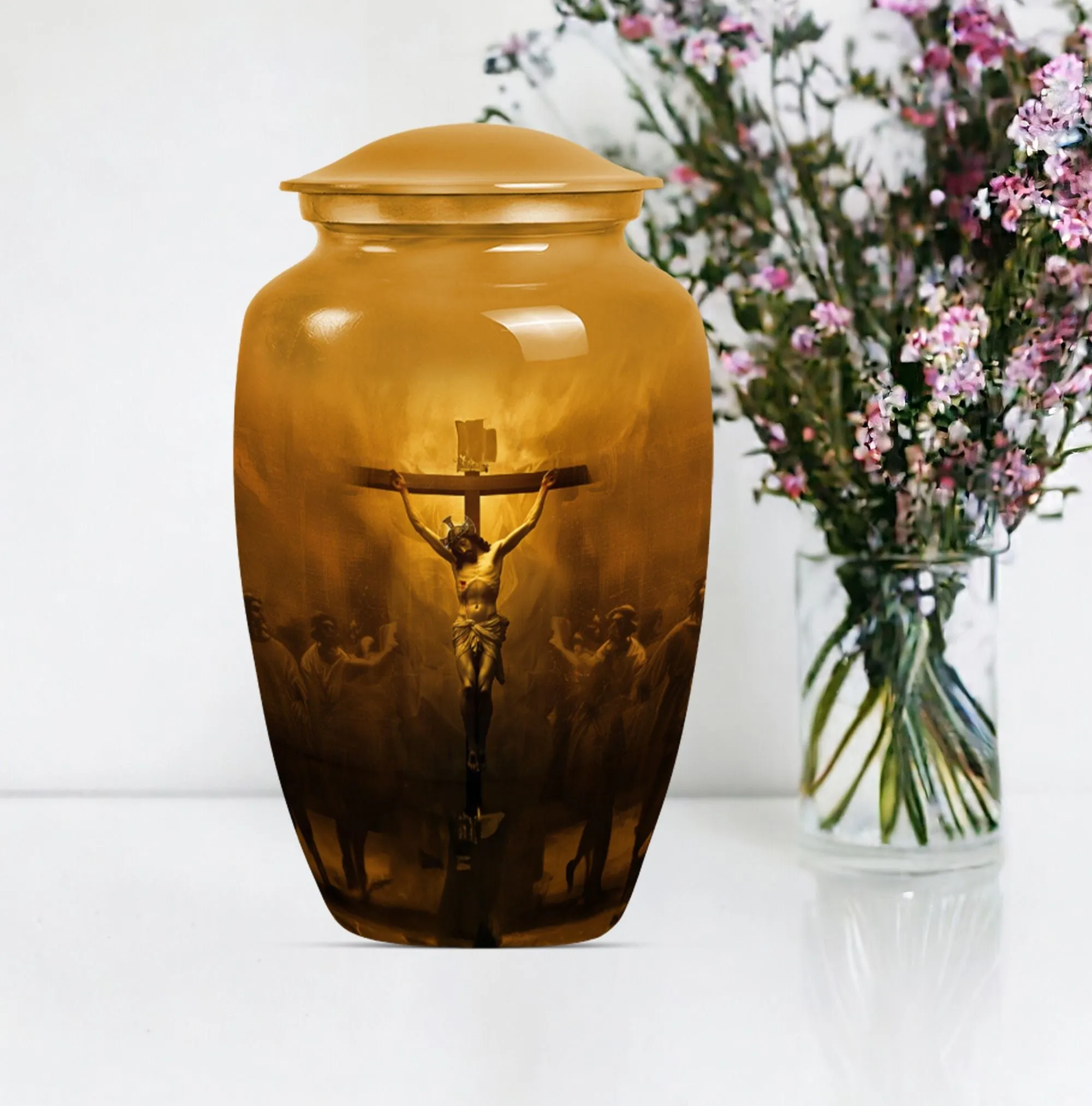 Lasting Tribute Jesus Urn - A Touching Solace Memorial Urn