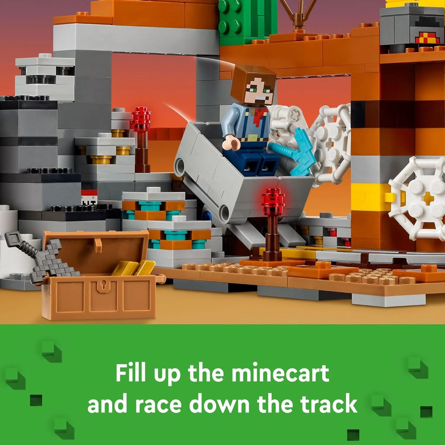 Lego 21263 - Minecraft The Badlands Mineshaft