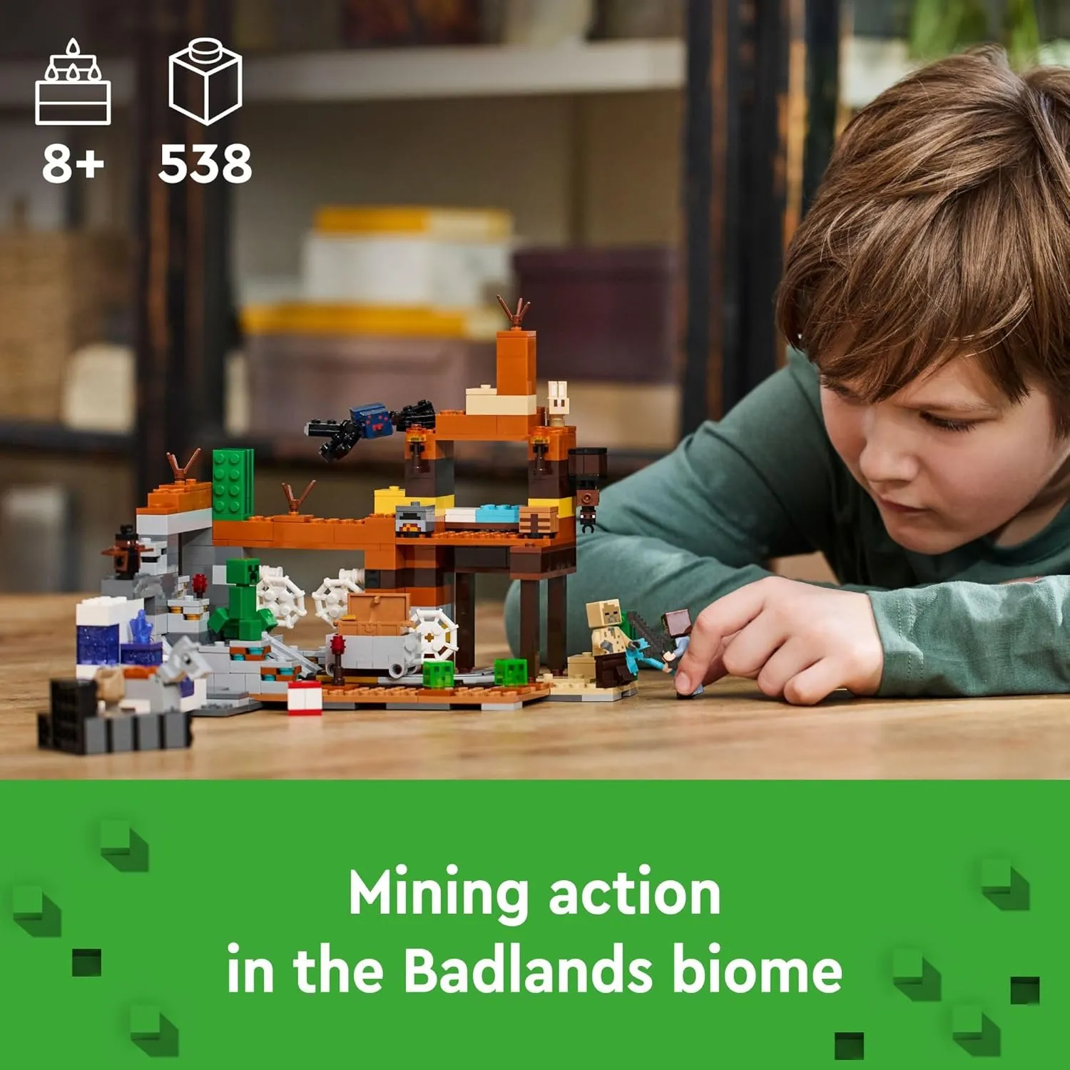 Lego 21263 - Minecraft The Badlands Mineshaft