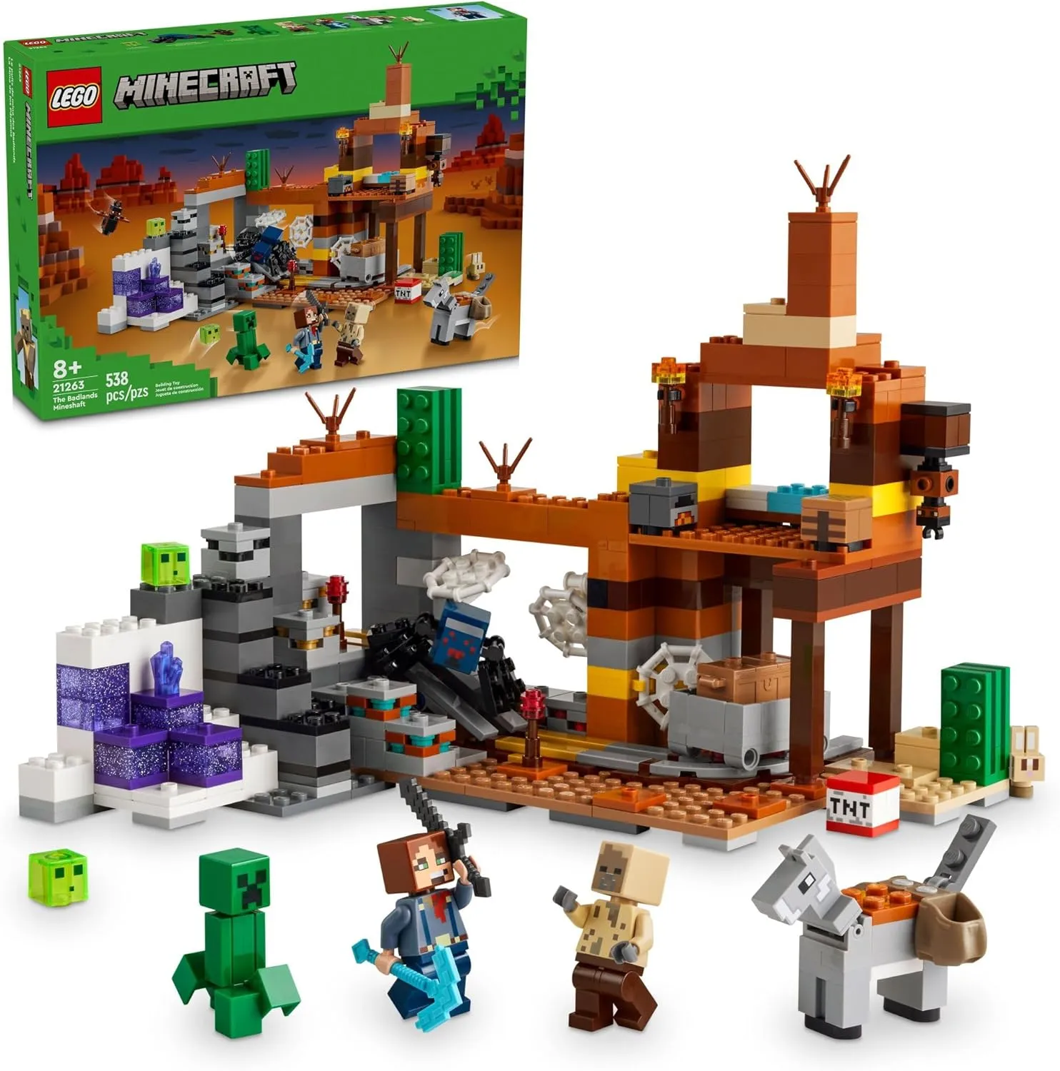 Lego 21263 - Minecraft The Badlands Mineshaft