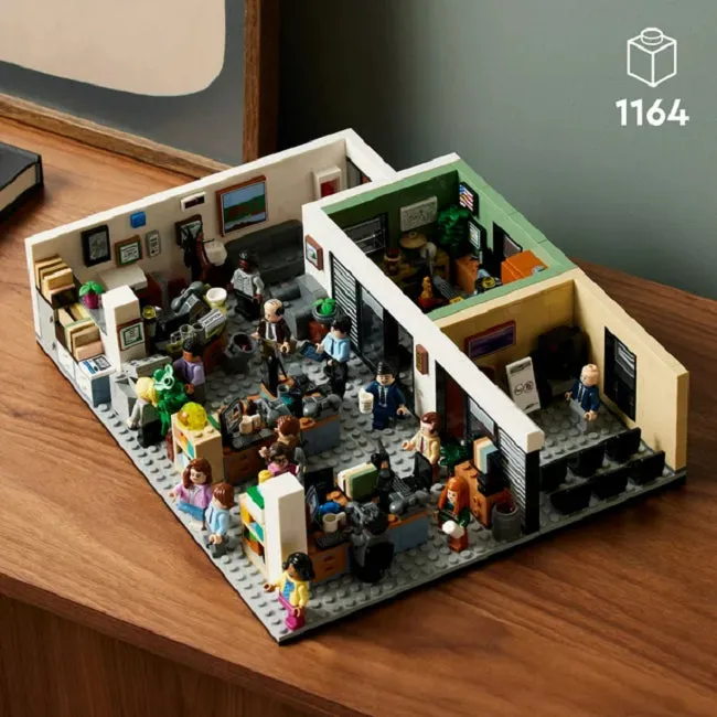LEGO 21336 Ideas The Office Building Set for Adults (1,164 Pieces)