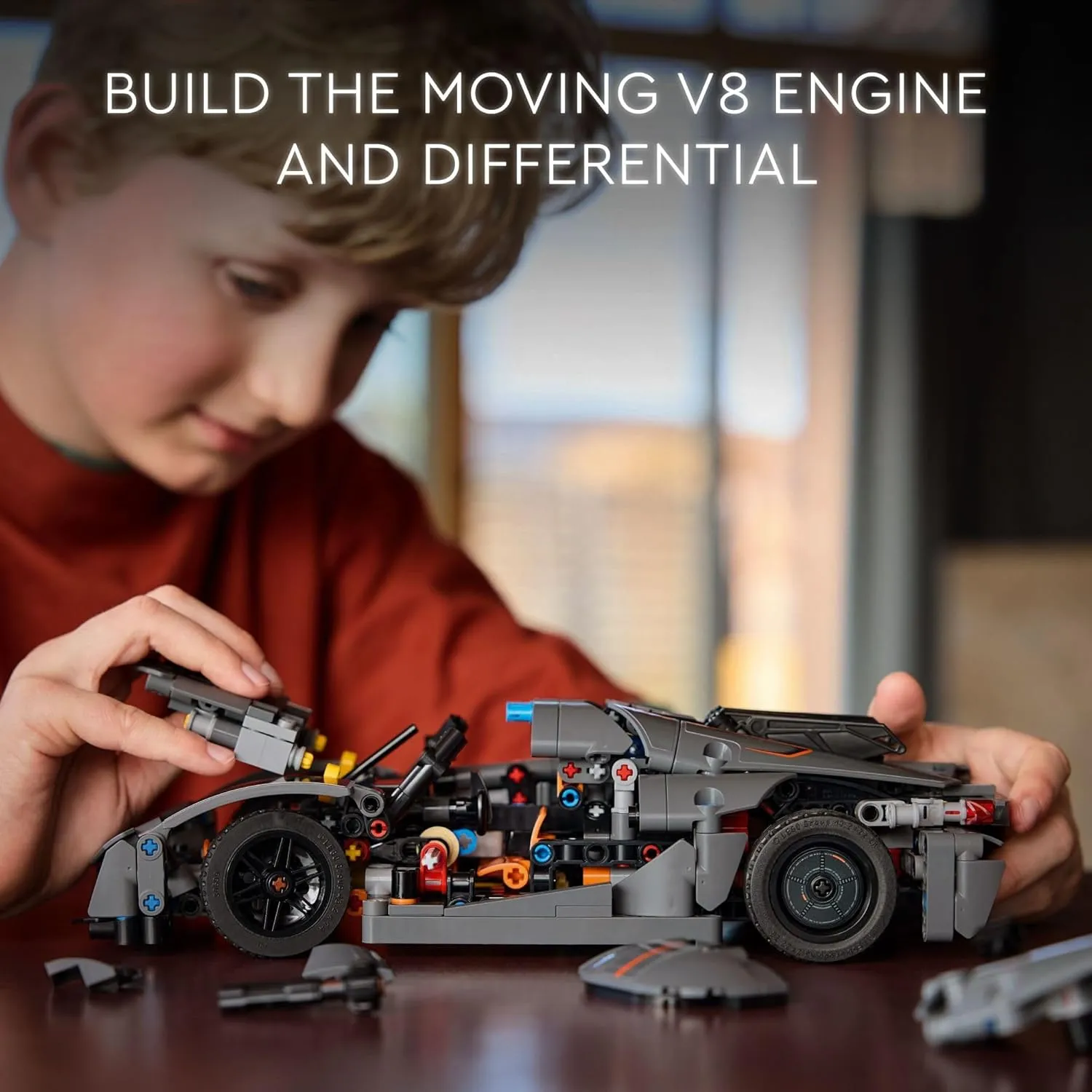 Lego 42173 - Technic Koenigsegg Jesko Absolut Grey Hypercar