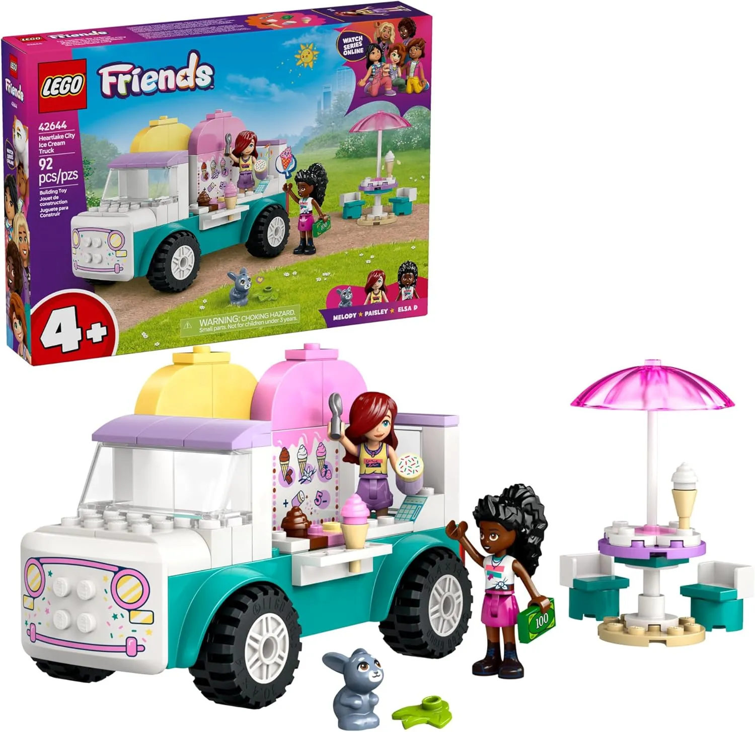 Lego 42644 - Friends Heartlake City Ice Cream Truck