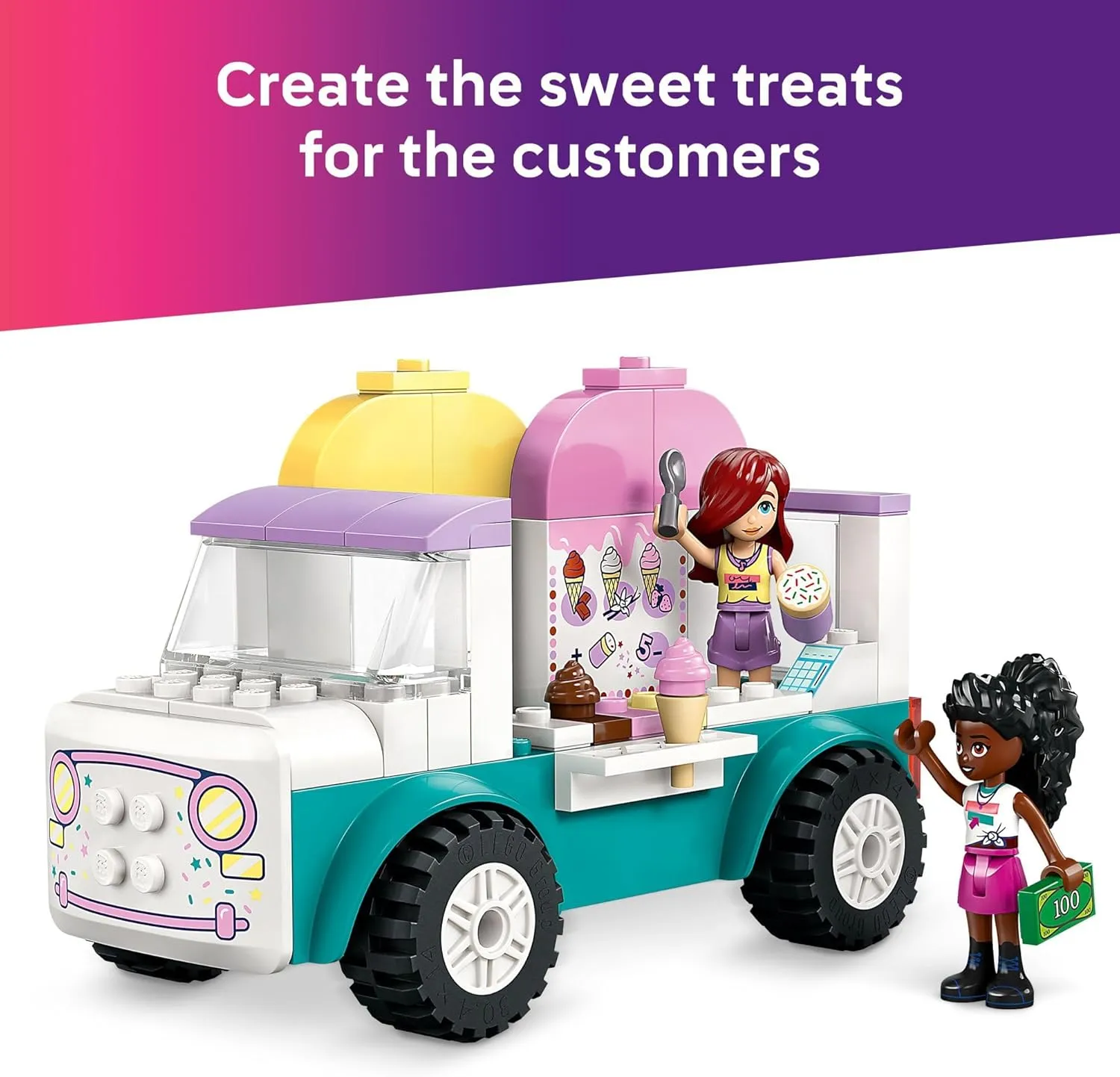 Lego 42644 - Friends Heartlake City Ice Cream Truck