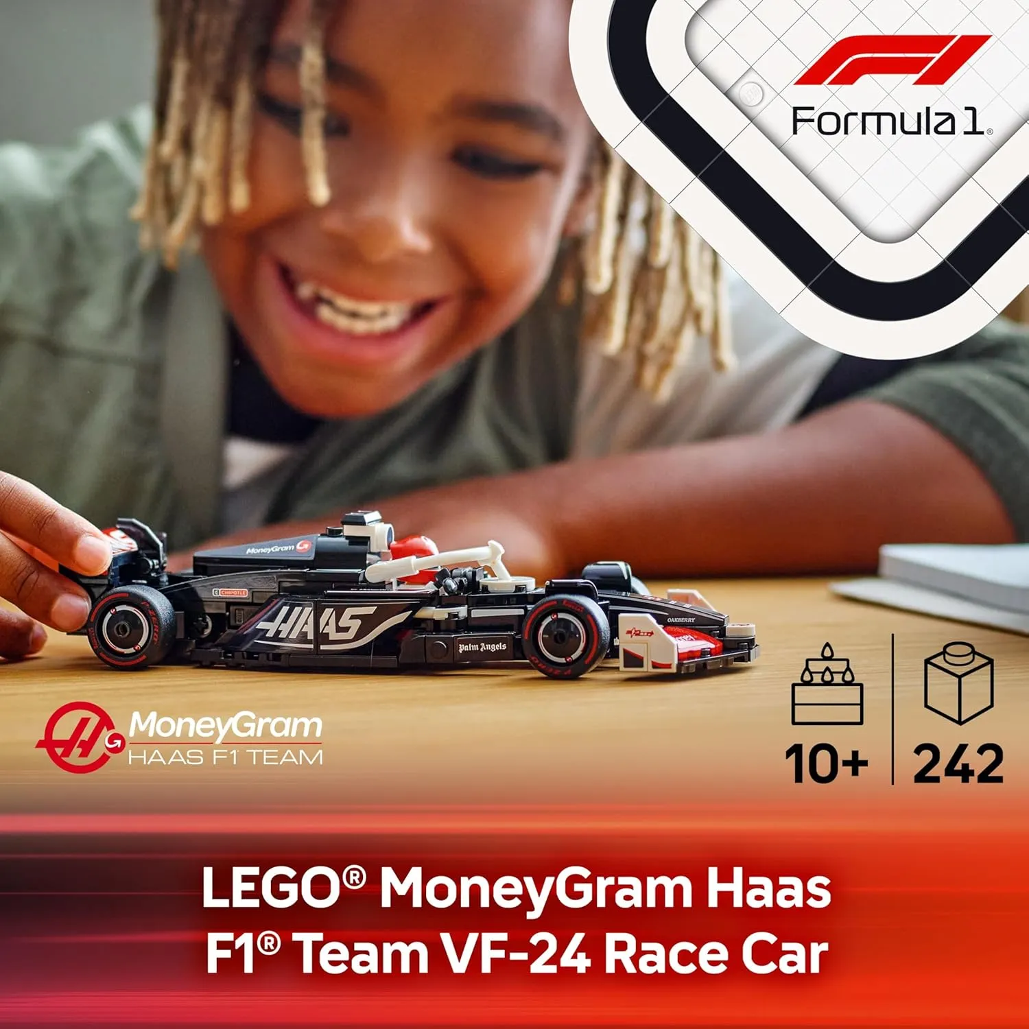 Lego 77250 - Speed MoneyGram Haas F1 Team VF-24