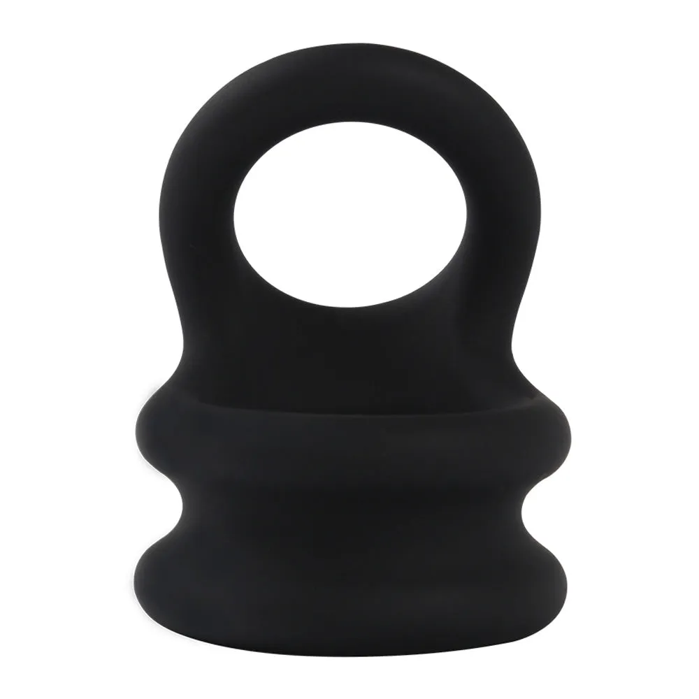 Leto Stay Hard Silicone Cock Ring & Ball Stretcher