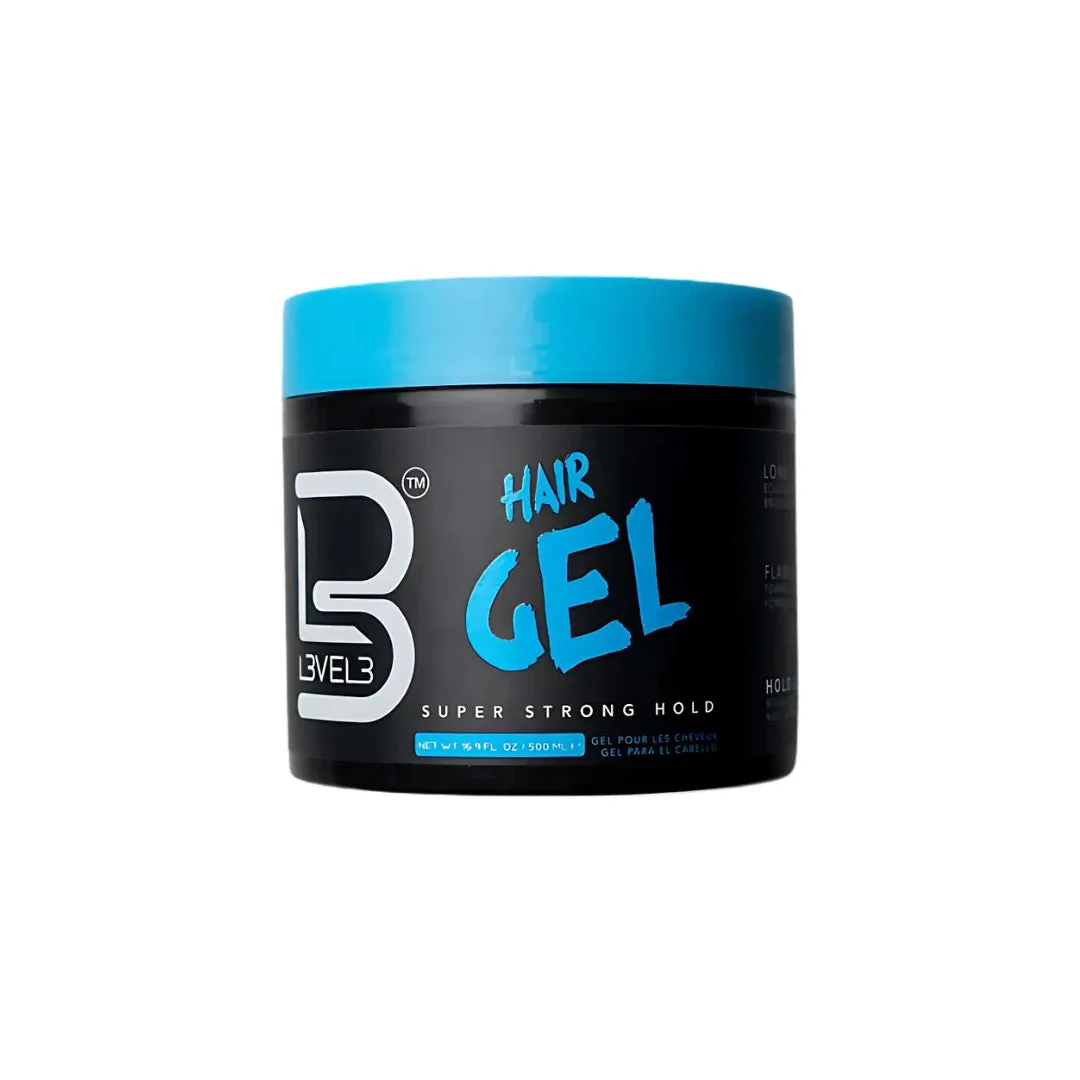 Level3 Super Strong Hair Styling Gel - Choose Size