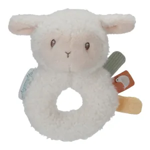 Little Dutch Little Farm Soft Ring Rattle Sheep