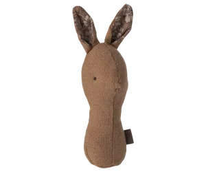 Lullaby Friends, Bunny Rattle - Chocolate