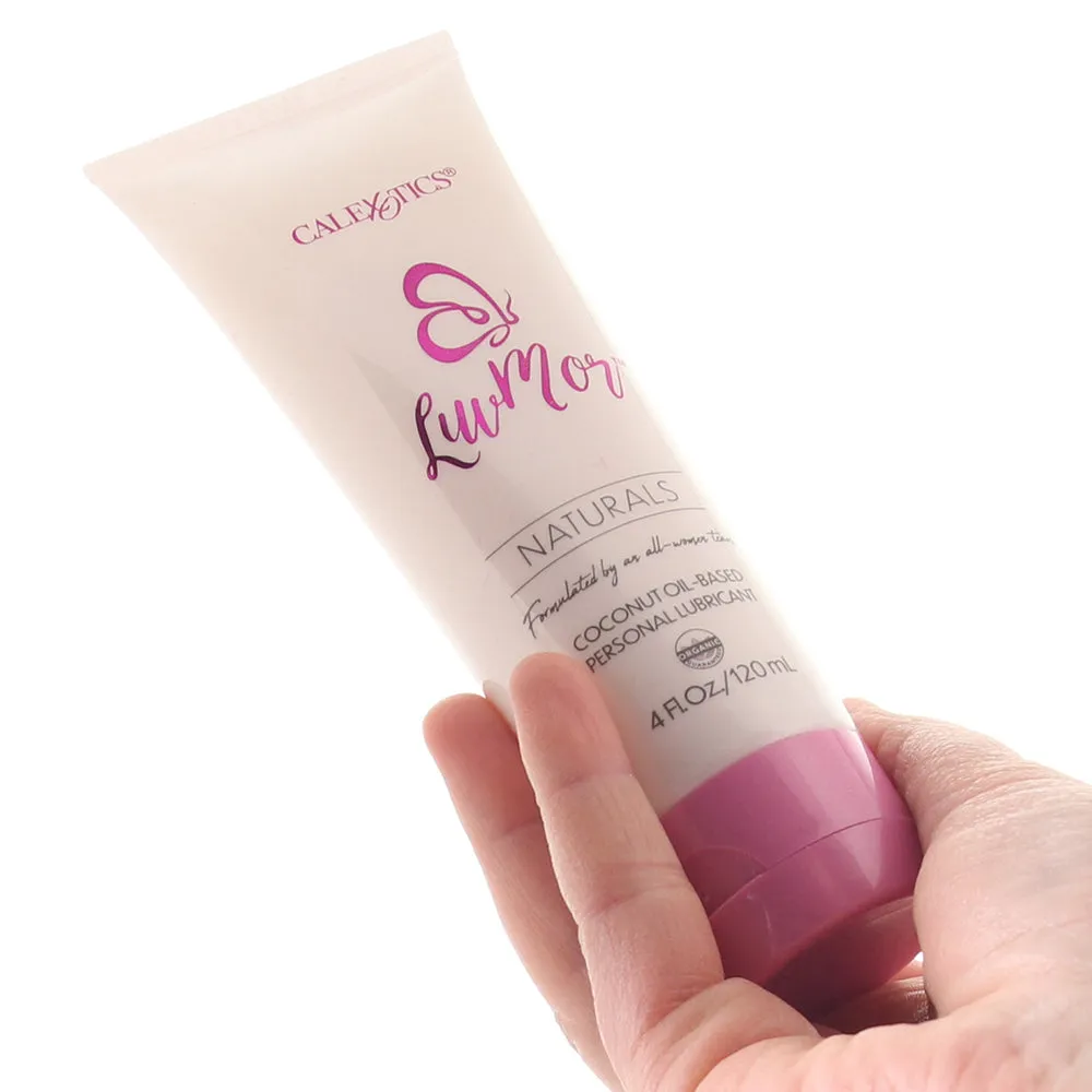 LuvMor Naturals Coconut Oil Based Lube in 4oz/120ml