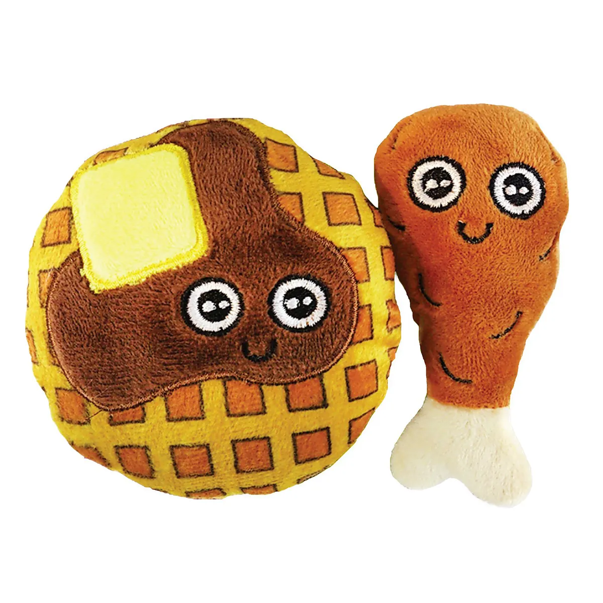 Mad Cat Chicken & Waffles Catnip Toy