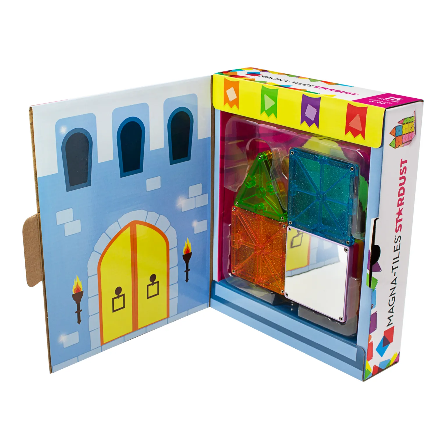 Magna-Tiles® Stardust 15pcs