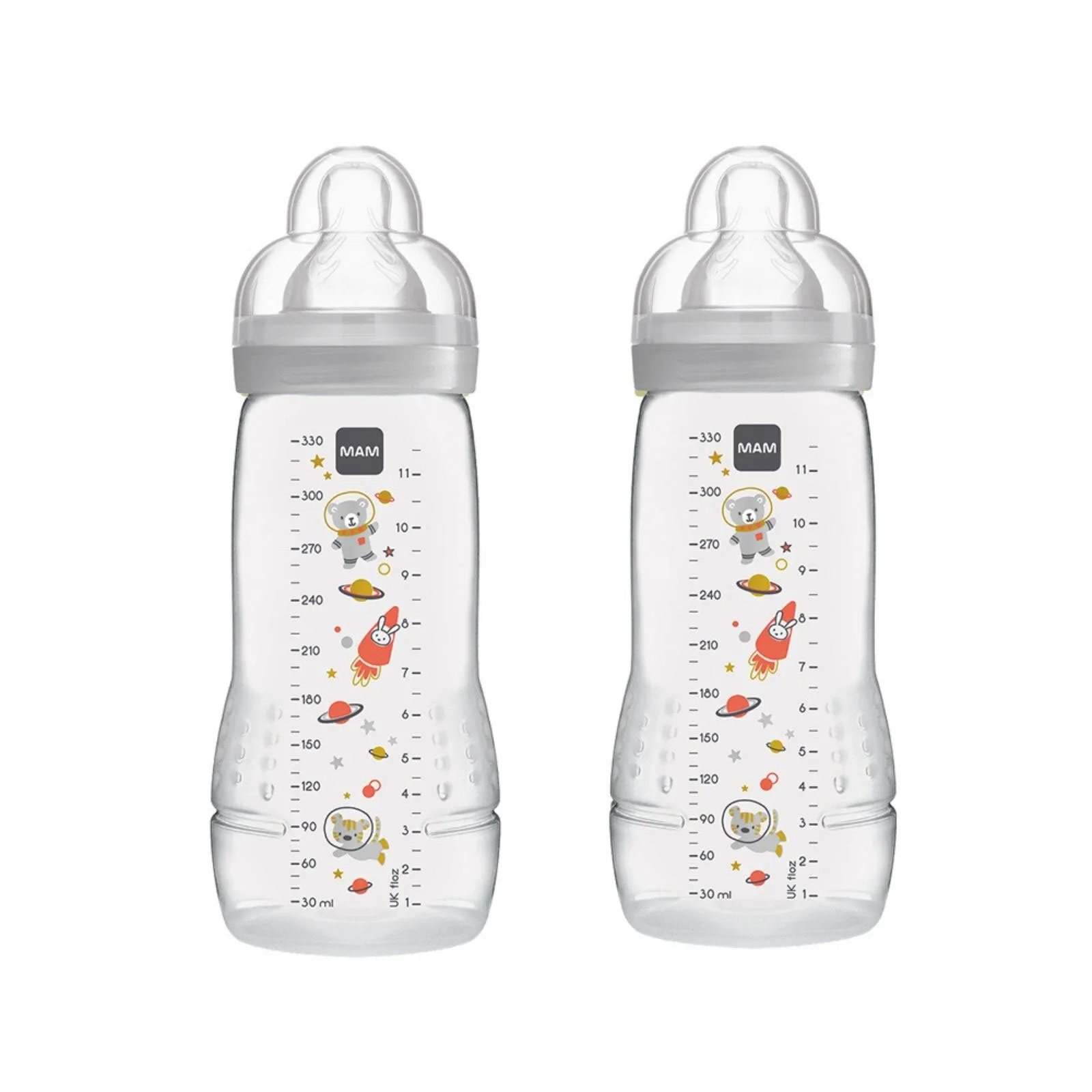 MAM Easy Active Bottle 330ml Unisex Pack of 2