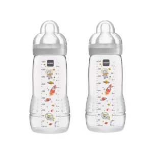 MAM Easy Active Bottle 330ml Unisex Pack of 2