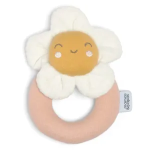 Mamas & Papas Grateful Garden Flower Grabber Ring Rattle Toy