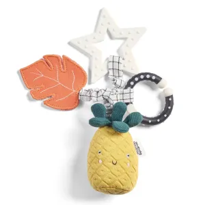Mamas & Papas Wildly Adventures Educational Teething Toy Linkie Pineapple